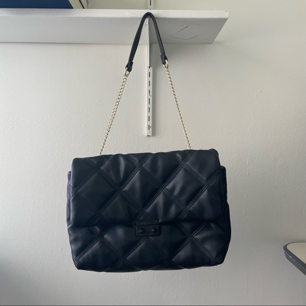 Betsey Johnson quilted shoulder bag